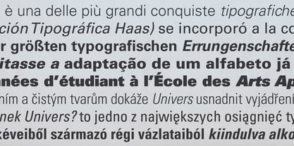 Univers Font Poster 5